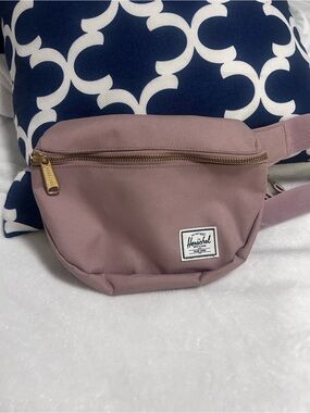 Herschel Supply Company Dusty Rose Waist Pack with Gold Zipper